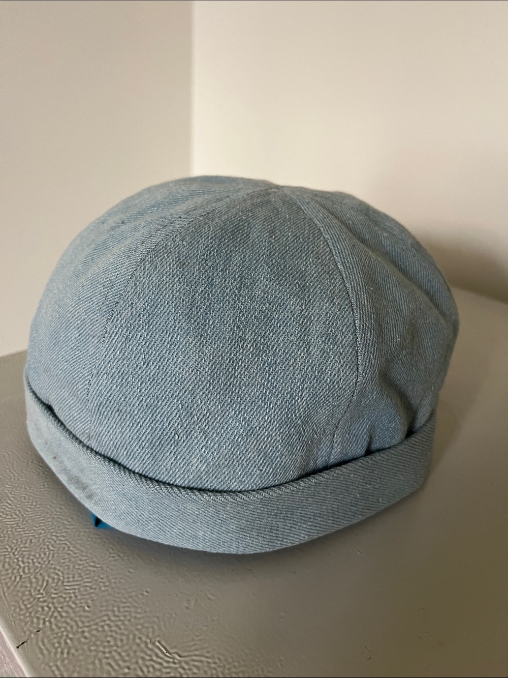 Crown Light Blue Men's Dock Cap